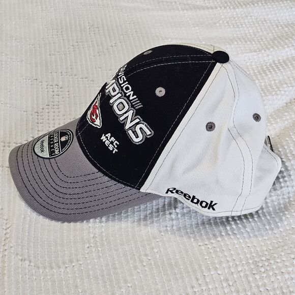 REEBOK Locker Room KC CHIEFS Division Champions NFL Ball Cap Hat Adjustable - Picture 4 of 9